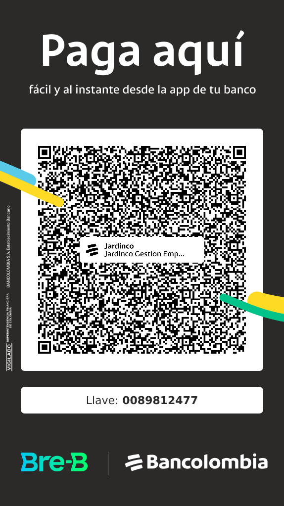 QR Bancolombia Jardinco
